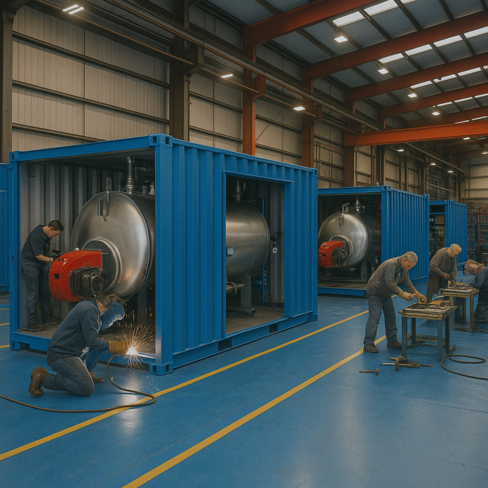VKS Alquiler Calderas · Alquiler / Renting de Calderas Industriales en Container / Contenedor